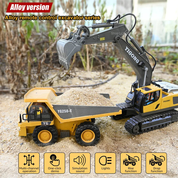 Fun Remote Excavator for Kids